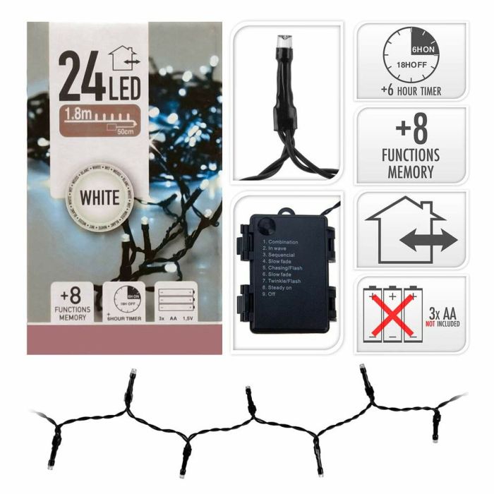 Guirlande lumineuse LED 2,3 m 1,8 m 1