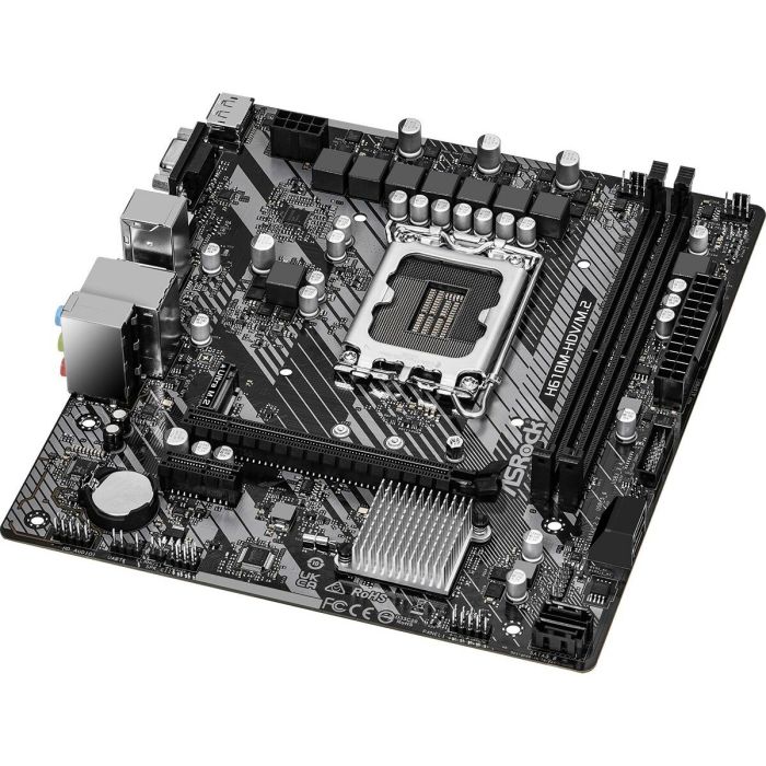 Carte Mère ASRock 90-MXBJH0-A0UAYZ LGA 1700 INTEL H610 4 Carte Mère ASRock 90-MXBJH0-A0UAYZ LGA 1700 INTEL H610 4