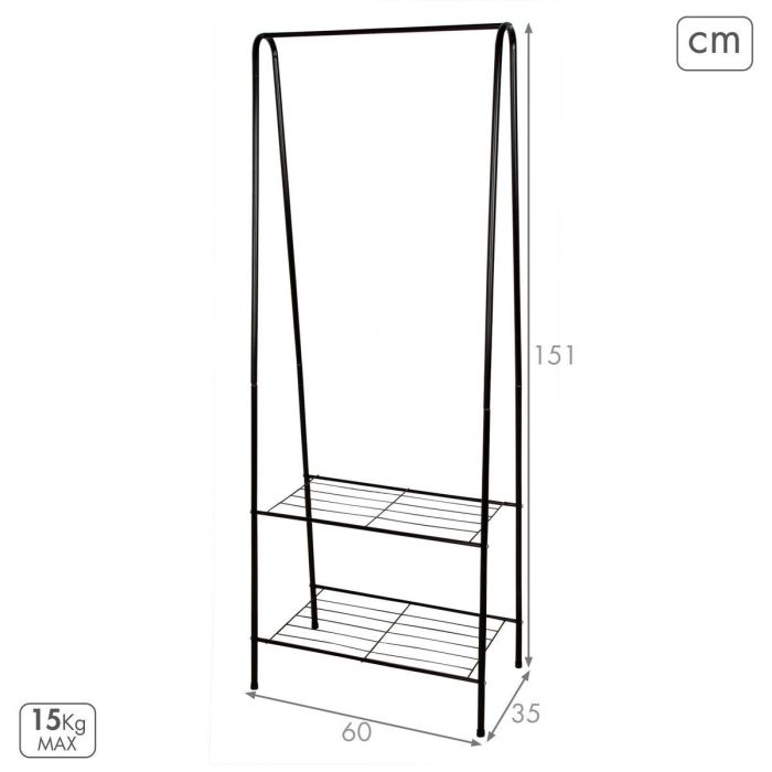 Porte-manteau Max Home Métal (4 Unités) 3 Porte-manteau Max Home Métal (4 Unités) 3