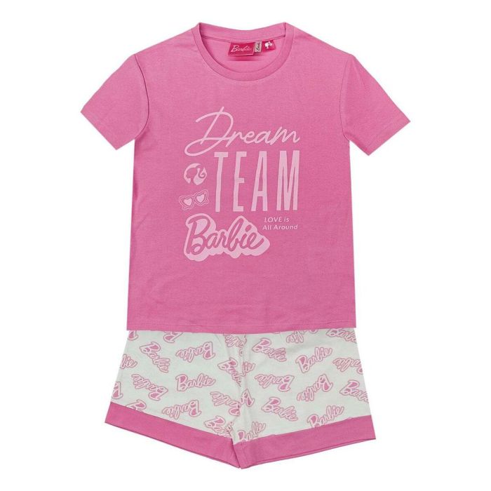 Pyjama Enfant Barbie Rose