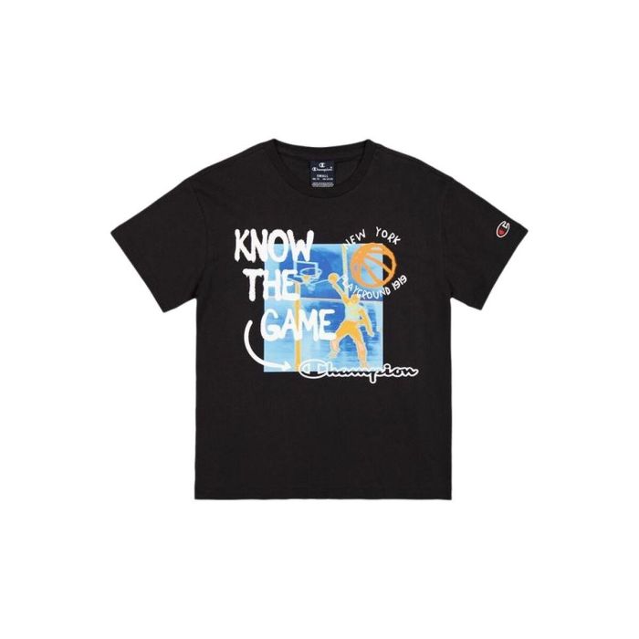 Maillot de Corps de Sport à Manches Coupe Champion Noir 0 Maillot de Corps de Sport à Manches Coupe Champion Noir 0