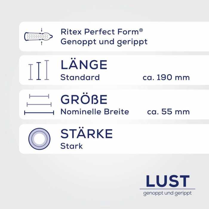 Préservatifs Ritex Lust 6