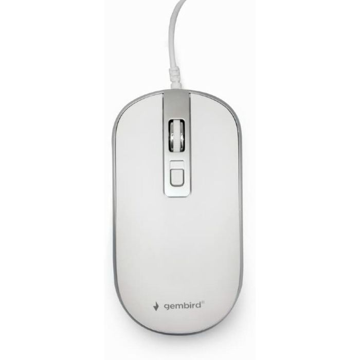 Souris avec Câble et Capteur Optique GEMBIRD MUS-4B-06-WS 1200 DPI 1