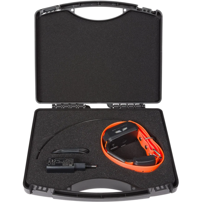 Num'Axes Collier de localisation GPS Canicom GPS Mini supplémentaire, sans stimulation, orange, localisation temps réel et boussole électronique pour chien Num'Axes Collier de localisation GPS Canicom GPS Mini supplémentaire, sans stimulation, orange, localisation temps réel et boussole électronique pour chien