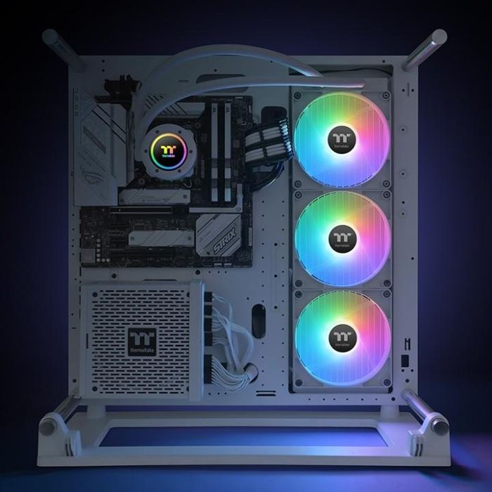 K Cooler TH420 V2 ARGB Sync All-In-One Liquid Cooler - Snow Edition 6