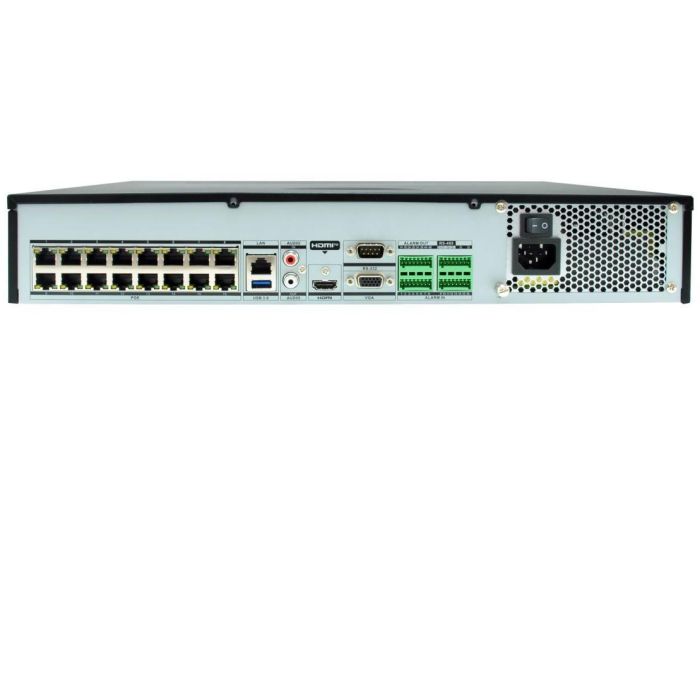 NVR-0411 32-Kanal Netzwerk Videorek. PoE H.265 10TB 2