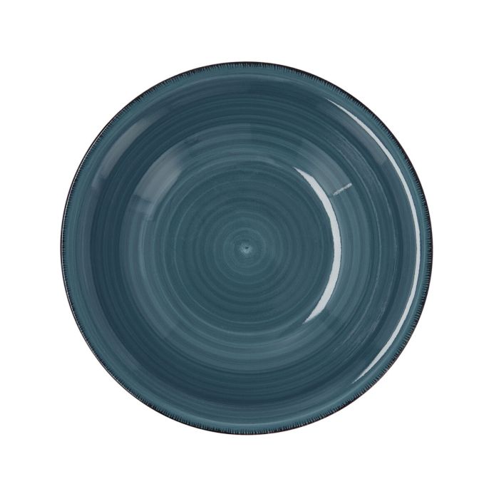 Assiette creuse Quid Vita Céramique Bleu (ø 21,5 cm) (12 Unités) 2
