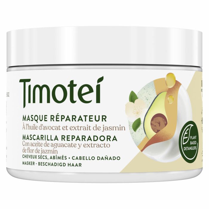 Timotei Masque Réparateur Cheveux Endommagés Nutrition Intensive 300 ml