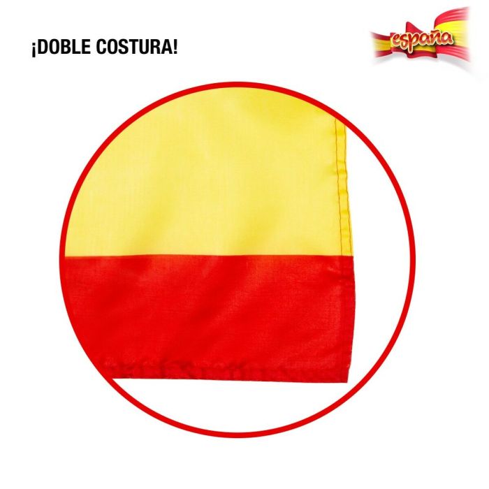 Porte-drapeau pour voiture Colorbaby 45 x 30 cm Espagne 2 Pièces 24 Unités 2