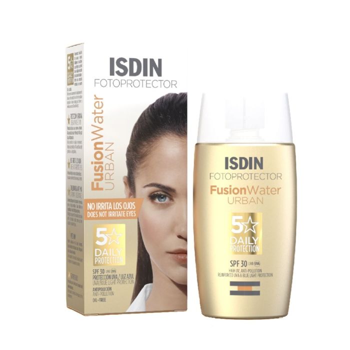 Isdin Fotoprotector Fusion Water Urban SPF30 Crème Solaire 50 mL