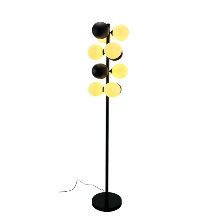 Lampadaire Home ESPRIT Blanc Noir 28 X 28 X 155 CM 5