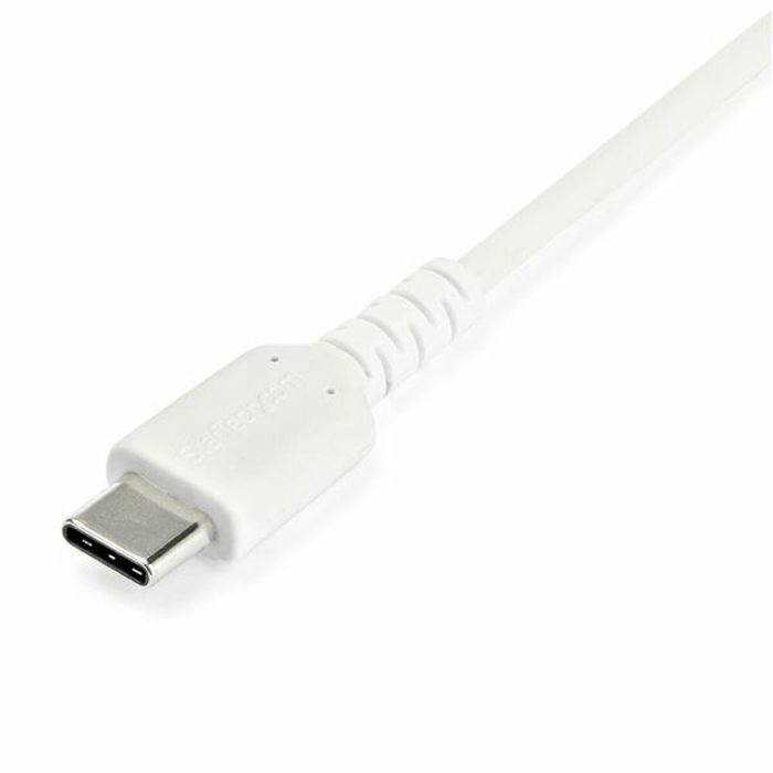 Câble USB A vers USB C Startech RUSB2AC2MW Blanc 1 Câble USB A vers USB C Startech RUSB2AC2MW Blanc 1