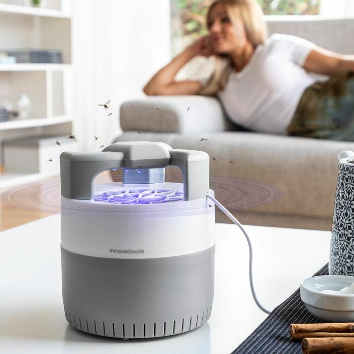 Lampe anti-moustiques à aspiration KL Silen InnovaGoods