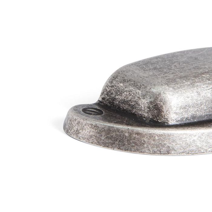 Tirador Zamak Concha Petra Acabado Cobre Antiguo Dist. Agujero Dist. 64Mm. Viefe 2