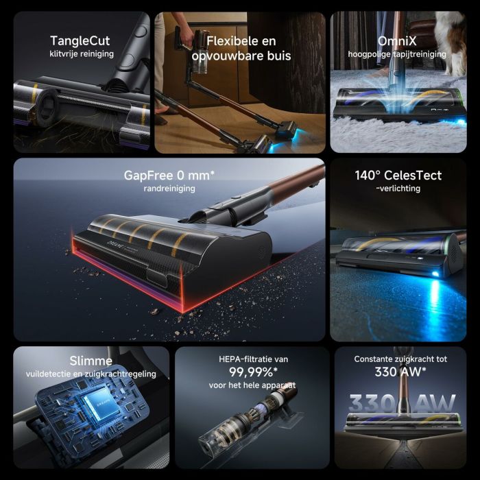 Aspirateur Dreame 010101AA000560 Noir 2 Aspirateur Dreame 010101AA000560 Noir 2