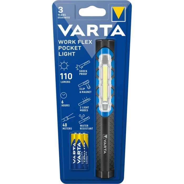 Lampe Torche Varta Work Flex Pocket Light 1,5 W 110 Lm 1