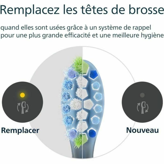 Tête de rechange Philips Noir 4 Unités 2