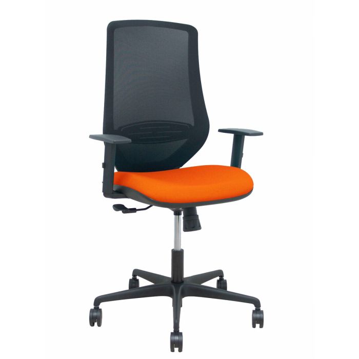 Chaise de Bureau Mardos Piqueras y Crespo 0B68R65 Orange Foncé