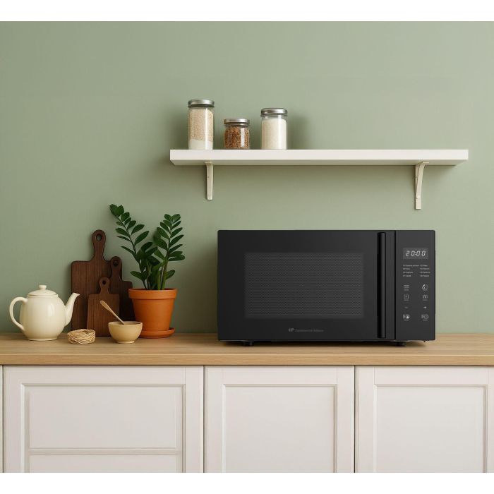 Micro-ondes sans plateau tournant - Flatbed - Grill - CONTINENTAL EDISON - CEMO23FB - 1280 W - L49,2xH29,7 xP34,8 cm - 23L - Noir 4