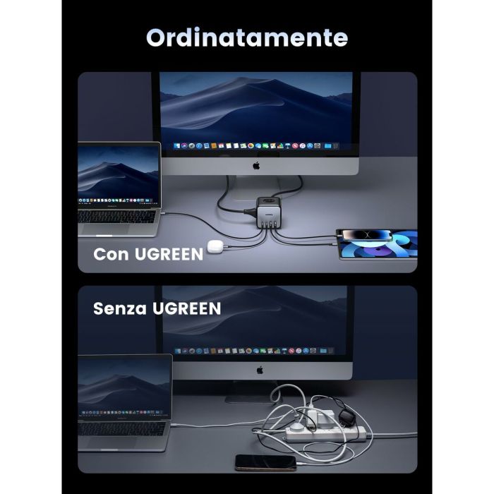 Câble USB vers Lightning Ugreen 60113 Gris 1,8 m 2 Câble USB vers Lightning Ugreen 60113 Gris 1,8 m 2