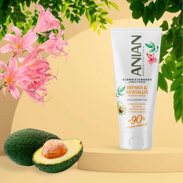 Anian Repair &Amp; Revitalize Après-Shampooing À La Kératine Végétale 250 mL 1