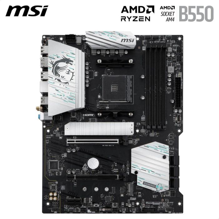 Carte Mère MSI B550 AMD AM4 AMD B550 AMD 6