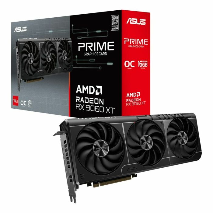 Carte Graphique Asus 90YV0LF1-M0NA00 GDDR6 RADEON RX 9060 XT 16 GB 11 Carte Graphique Asus 90YV0LF1-M0NA00 GDDR6 RADEON RX 9060 XT 16 GB 11