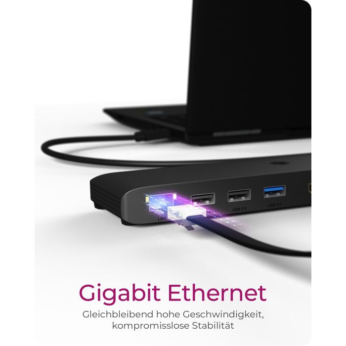 ICY BOX IB-DK2116-C USB-C 11-in-1 PD 100W DockingStation 4