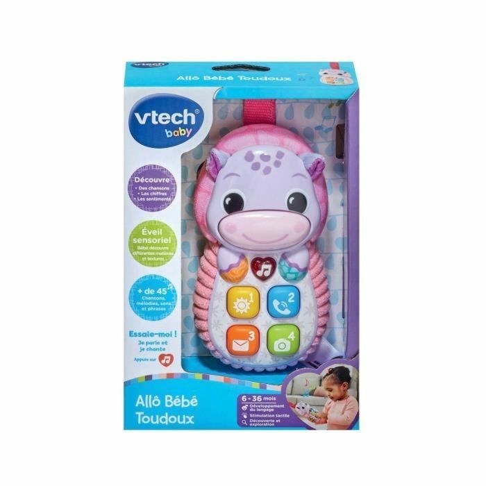 Jouet éducatif Vtech Baby Allô Bébé Todoux (FR) Rose 2 Jouet éducatif Vtech Baby Allô Bébé Todoux (FR) Rose 2