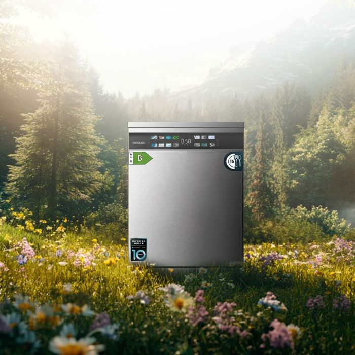 Lave-vaisselle Cecotec Bolero Aguazero 6700 Inox B 60 cm 3