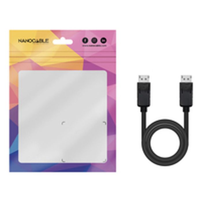 Câble DisplayPort NANOCABLE 10.15.2700 Noir 50 cm 0 Câble DisplayPort NANOCABLE 10.15.2700 Noir 50 cm 0