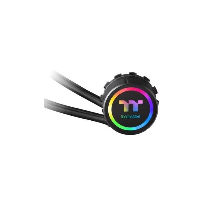 Thermaltake Floe DX RGB 240 - Refroidisseur liquide tout-en-un pour processeur, 240mm, 2 ventilateurs RGB, Noir