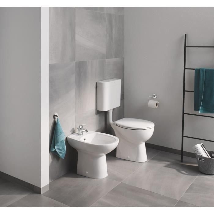 Bidet a poser GROHE - Largeur 360 mm - Matériau céramique sanitaire - Hauteur 390 mm - Profondeur 545 mm 1