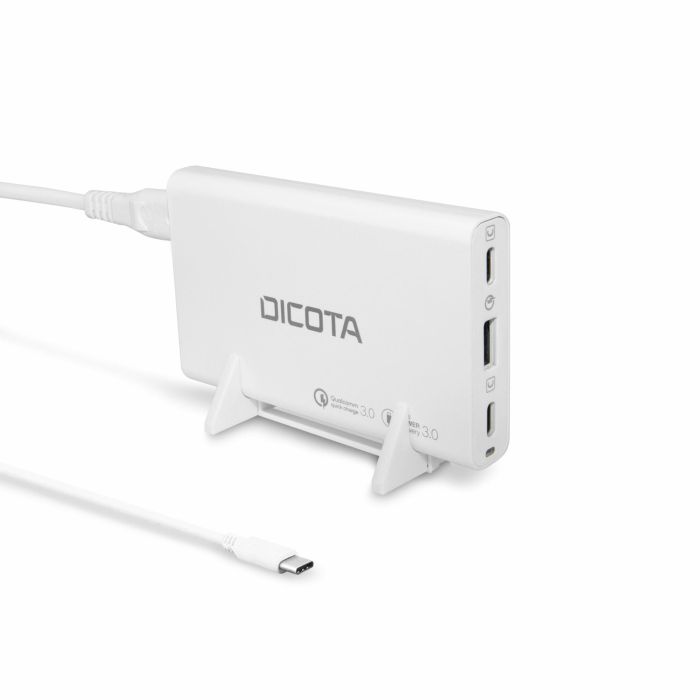 N Dicota Desktop 3-Port Charger (65W) white 4