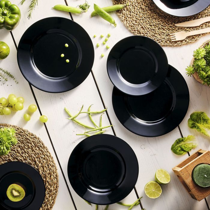 Assiettes Luminarc Plumi Multicouleur verre 18 Pièces 2 Assiettes Luminarc Plumi Multicouleur verre 18 Pièces 2