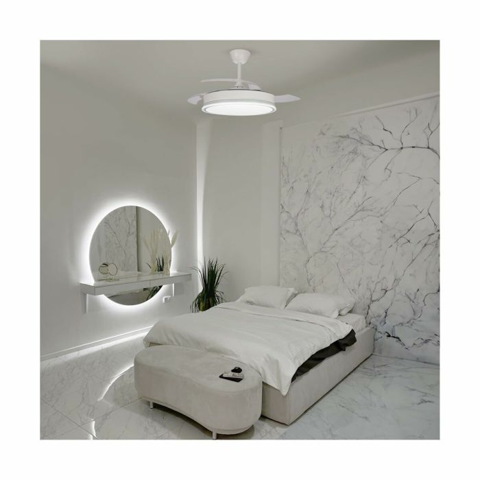 Ventilateur de Plafond CristalRecord SUPERECO RETRAC 45W MD Transparent 2 Ventilateur de Plafond CristalRecord SUPERECO RETRAC 45W MD Transparent 2