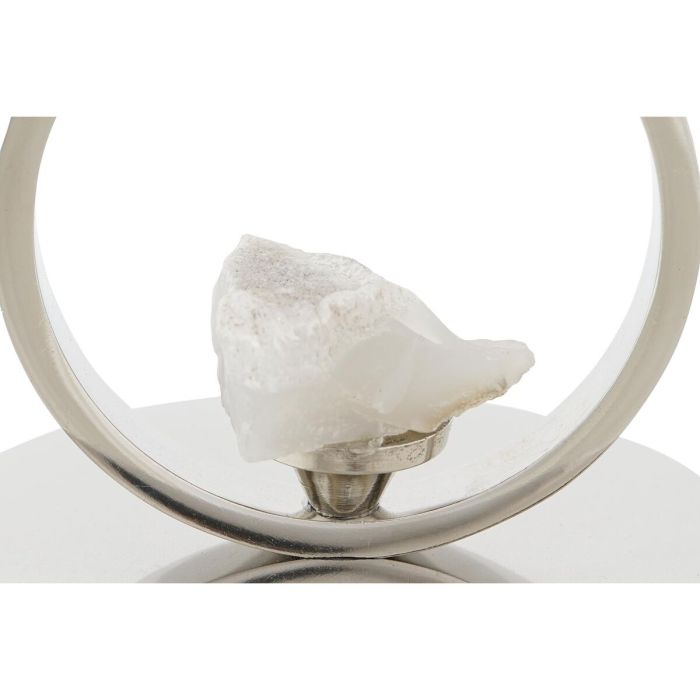 Vase DKD Home Decor Champagne Verre Aluminium (15 x 15 x 44 cm) 2