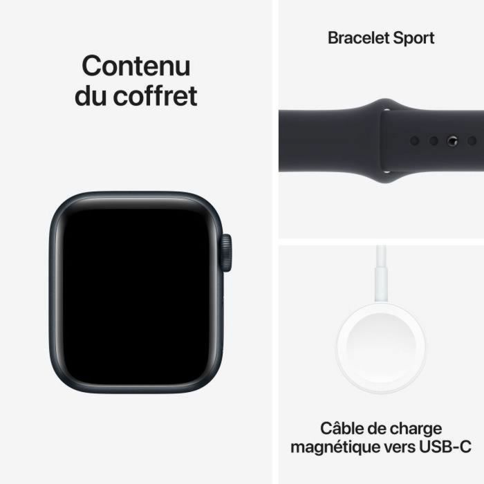 Montre intelligente Apple Watch SE (2ª Gen) 2023 Noir 40 mm 1