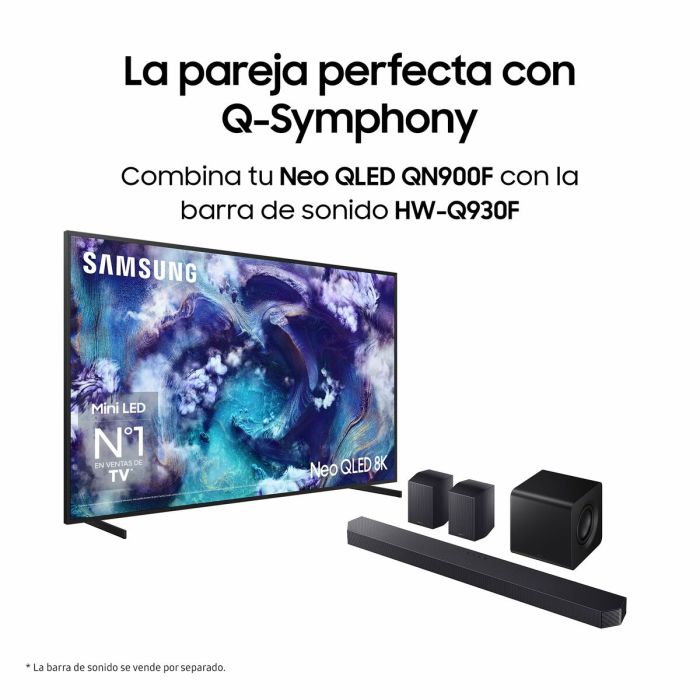 TV intelligente Samsung TQ75QN900FTXXC 75" 8K Ultra HD HDR Neo QLED 4