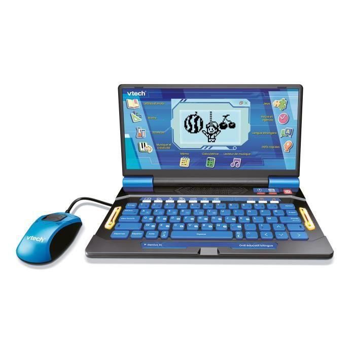 VTECH - GENIUS XL ORDI ÉDUCATIF BILINGUE - Bleu 2