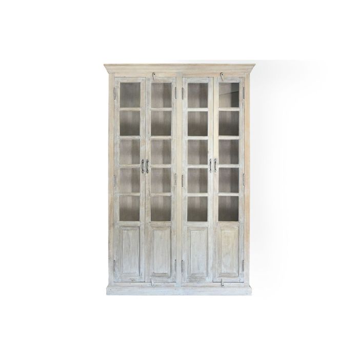 Présentoir Home ESPRIT Blanc Bois de manguier 135 x 50 x 210 cm 1 Présentoir Home ESPRIT Blanc Bois de manguier 135 x 50 x 210 cm 1
