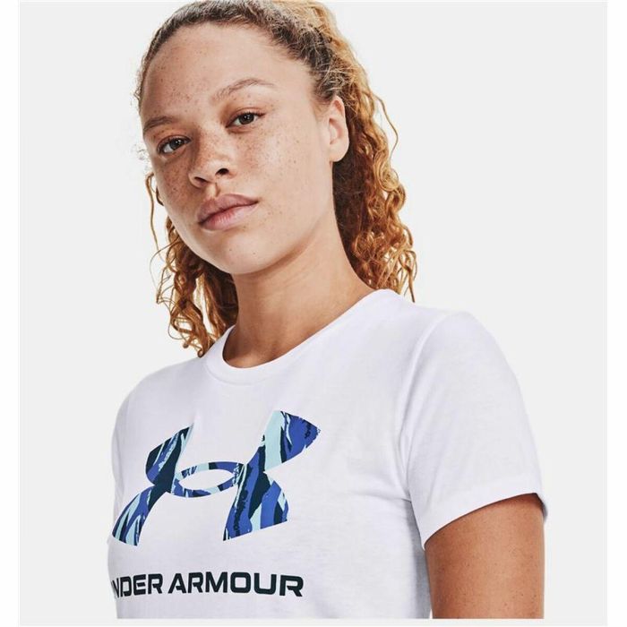 T-shirt à manches courtes femme Under Armour Graphic Blanc 1 T-shirt à manches courtes femme Under Armour Graphic Blanc 1
