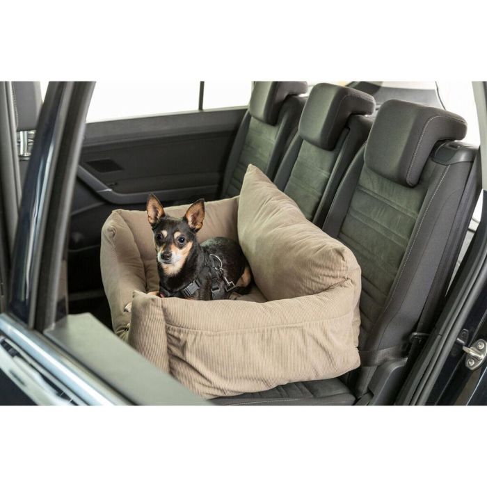 Siège de Voiture pour Chiens Trixie Taupe 80 x 35 x 60 cm 5