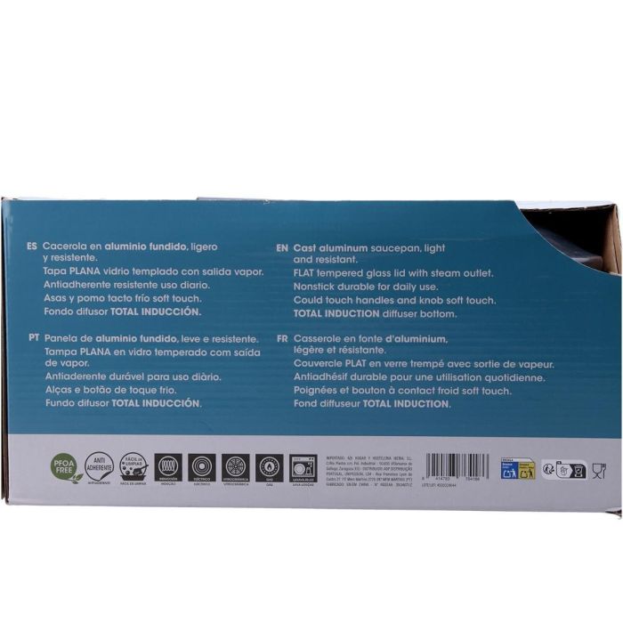 Cacerola Aluminio Fundido Confort Quid 32 cm - 9,2 L (2 Unidades) 6