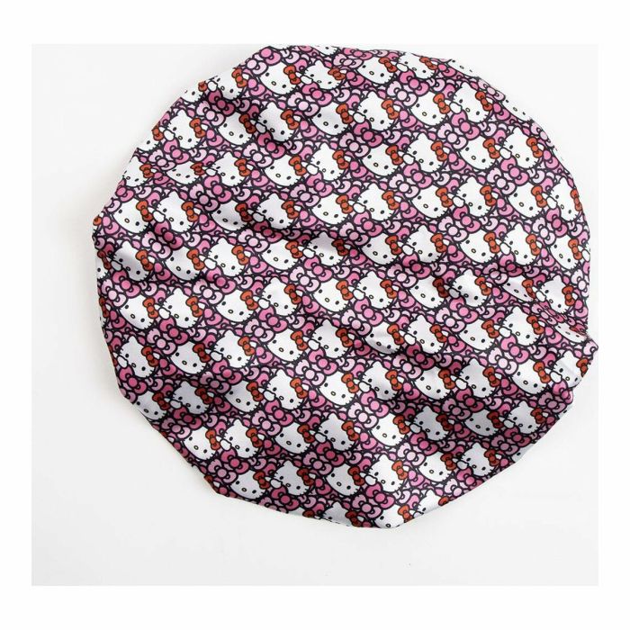 Bonnet de Douche Hello Kitty Rose 4 Bonnet de Douche Hello Kitty Rose 4