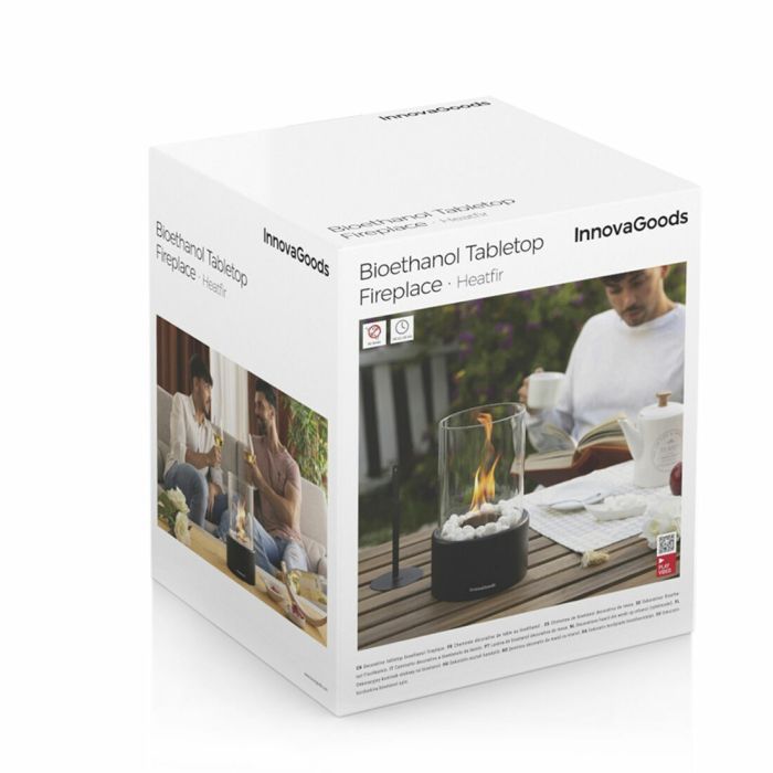 Cheminée de Table Décorative au Bioéthanol Heatfir InnovaGoods 1