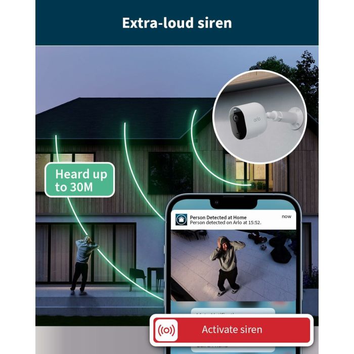 Camescope de surveillance Arlo (4 Unités) 5