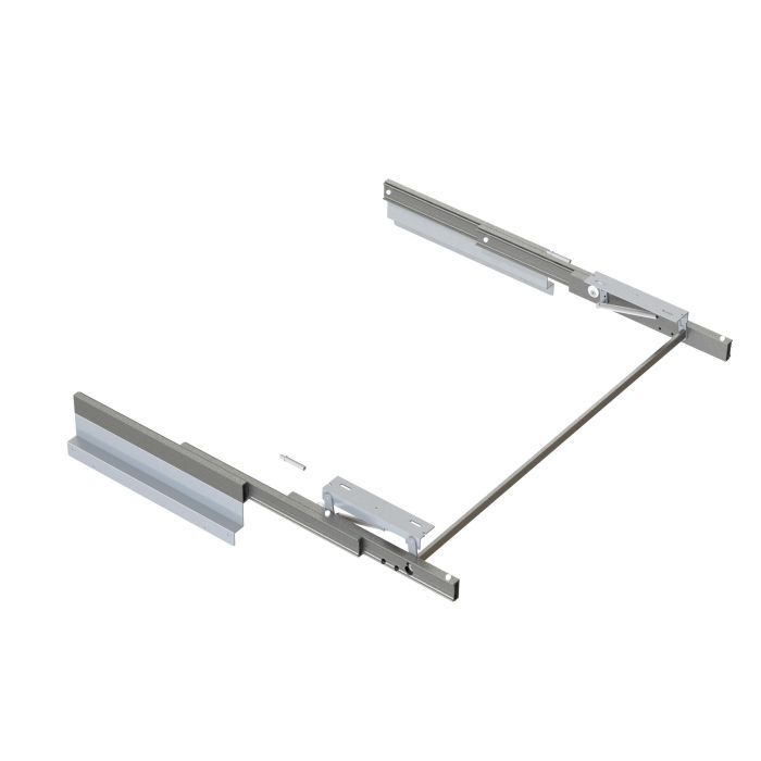 Emuca Coulisses pour table extensible et relevable Oplà Folding+39 M120, Aluminium, Inox anodisé 0 Emuca Coulisses pour table extensible et relevable Oplà Folding+39 M120, Aluminium, Inox anodisé 0