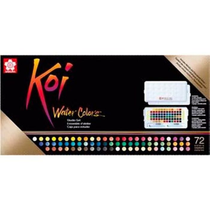 Set de peintures aquarelle Talens Sakura Koi Water Colors Multicouleur 1