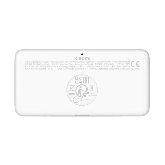 Station Météorologique Multifonction Xiaomi LYWSD02MMC Blanc 1 Station Météorologique Multifonction Xiaomi LYWSD02MMC Blanc 1